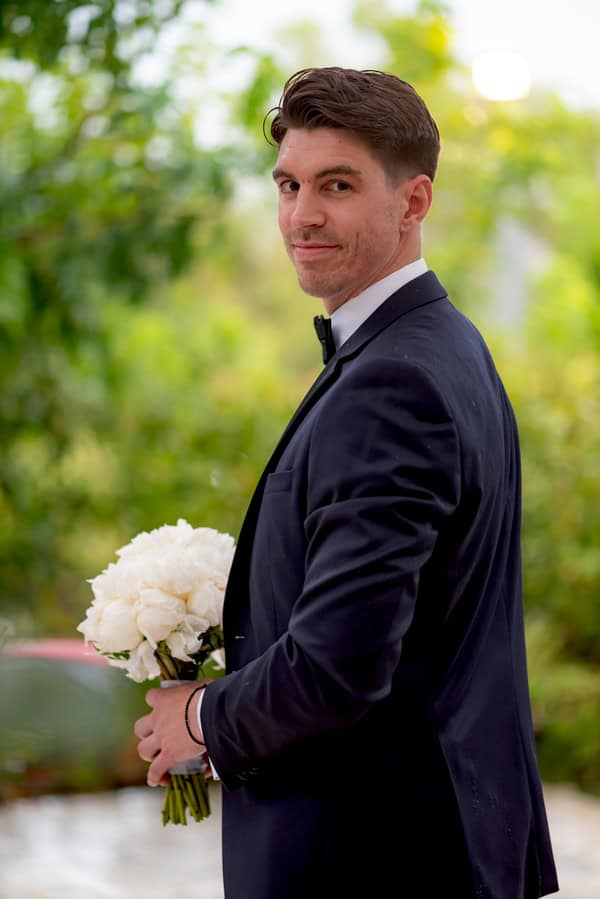 Summer Wedding Athens White Blooms