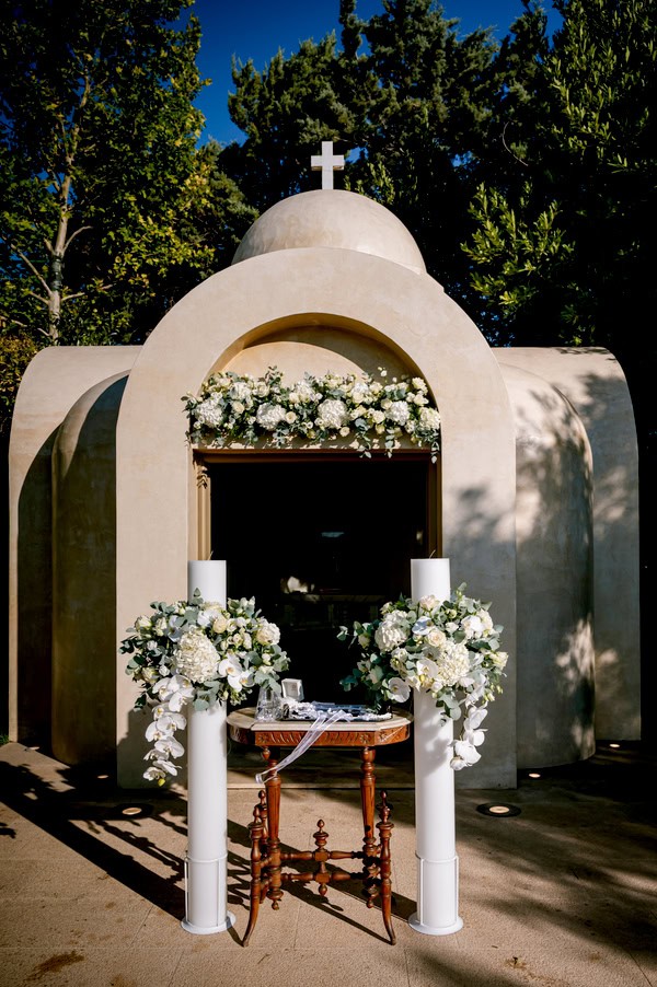 Summer Wedding Ktima Orizontes White Details