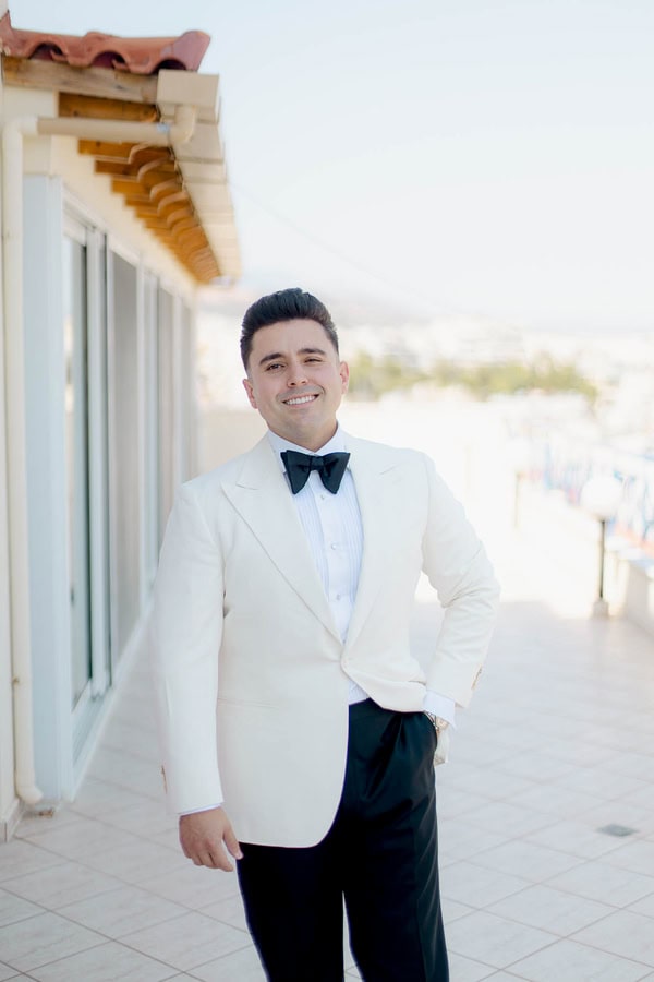 Timeless Coastal Wedding Inspired By Aegean Colors