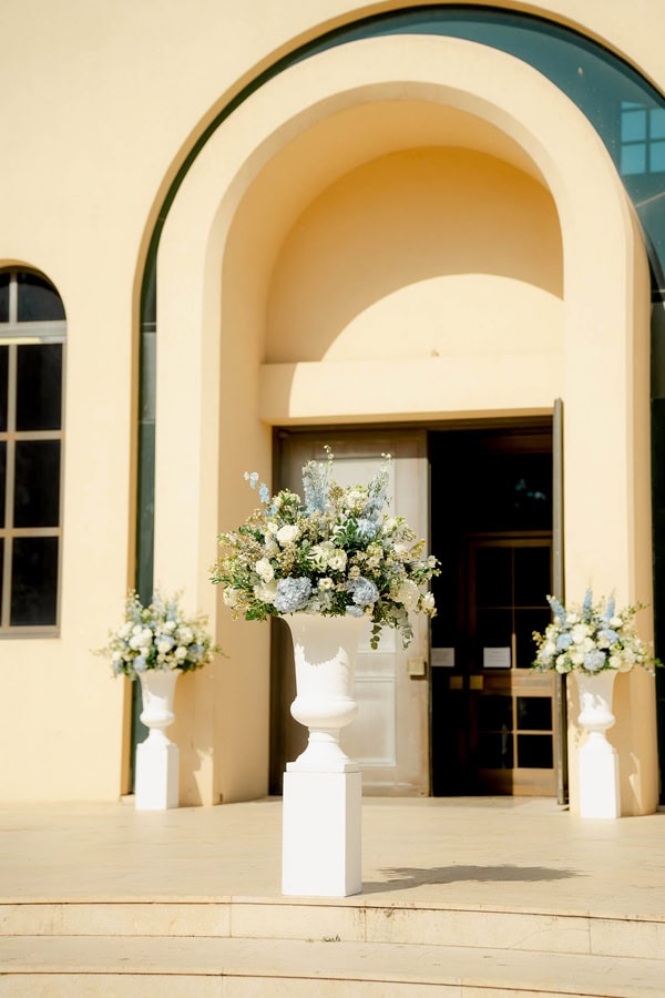 Timeless Coastal Wedding Inspired By Aegean Colors