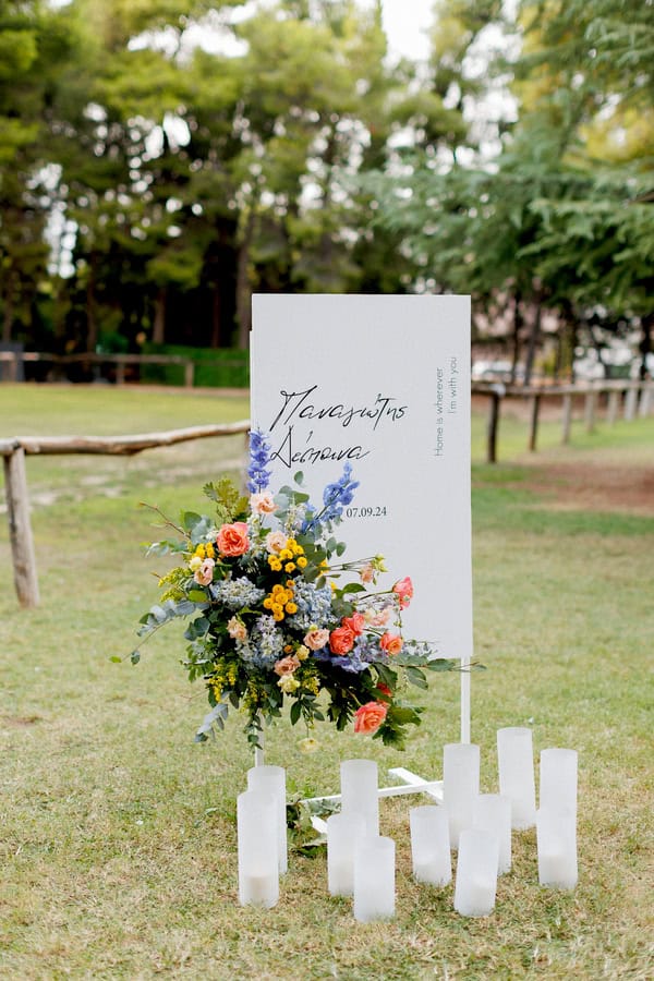 Vibrant Shades Floral Details Romantic Fall Wedding