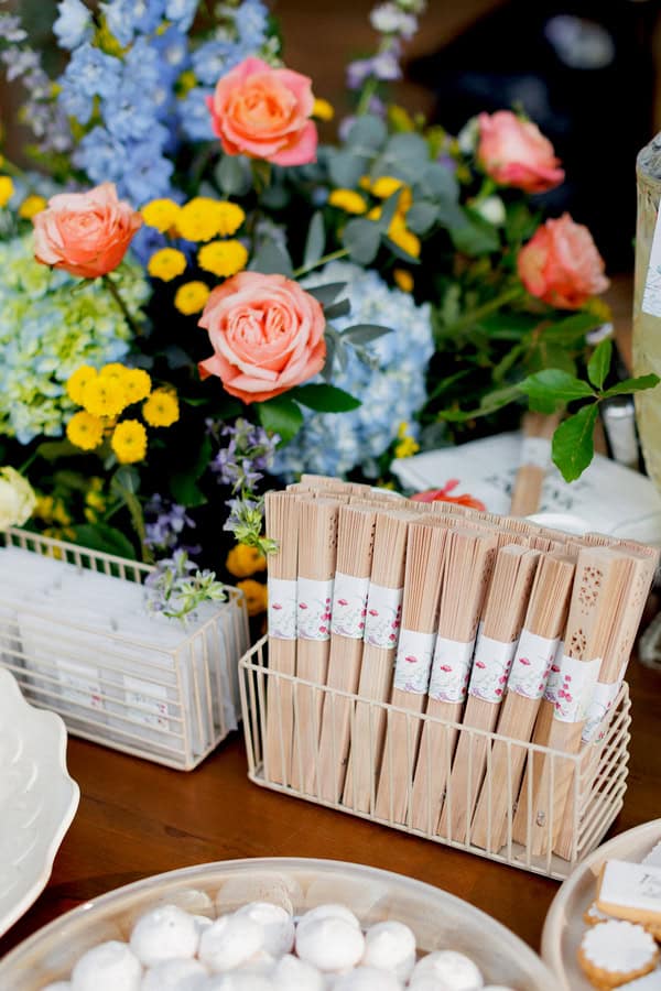 Vibrant Shades Floral Details Romantic Fall Wedding