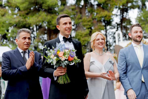 Vibrant Shades Floral Details Romantic Fall Wedding