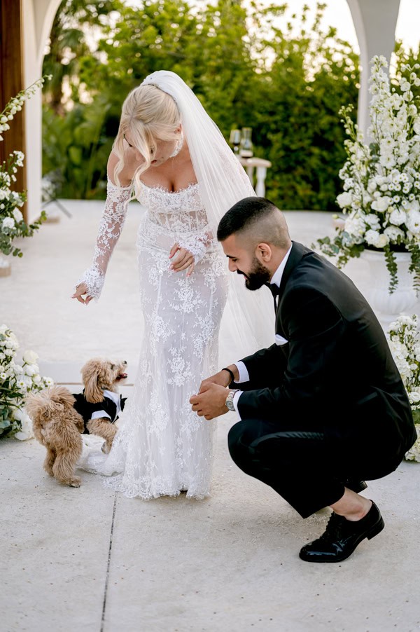 Spring Wedding White Flowers Amaltheia The Place