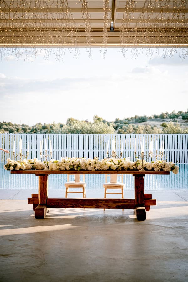 Spring Wedding White Flowers Amaltheia The Place