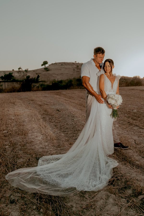Summer Country Style Wedding In Paphos Filled With White Florals