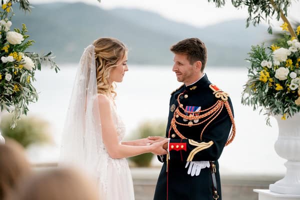 Summer destination wedding in Lesvos with citrus vibes | Marie & Clement