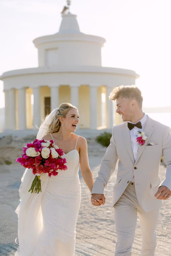 Vibrant Mediterranean Fall Wedding Kefalonia