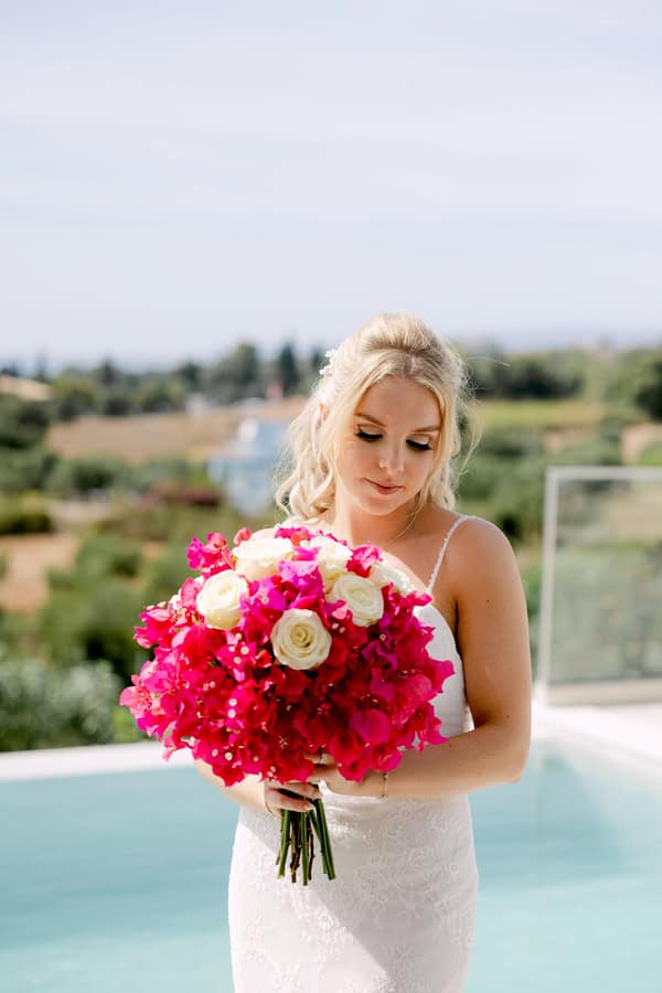 Vibrant Mediterranean Fall Wedding Kefalonia