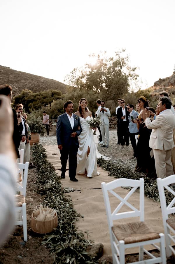 Bohemian Beach Wedding Serifos