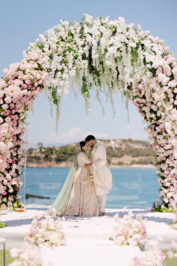 Breathtaking Fusion Of Indian Traditions Stunning Destination Wedding