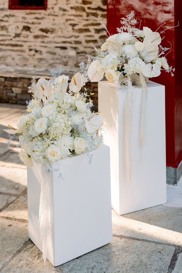 Coastal Chic Wedding Ivory Tones