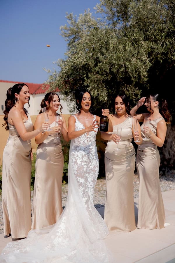 Destination Romantic Wedding Rethymno White Flowers