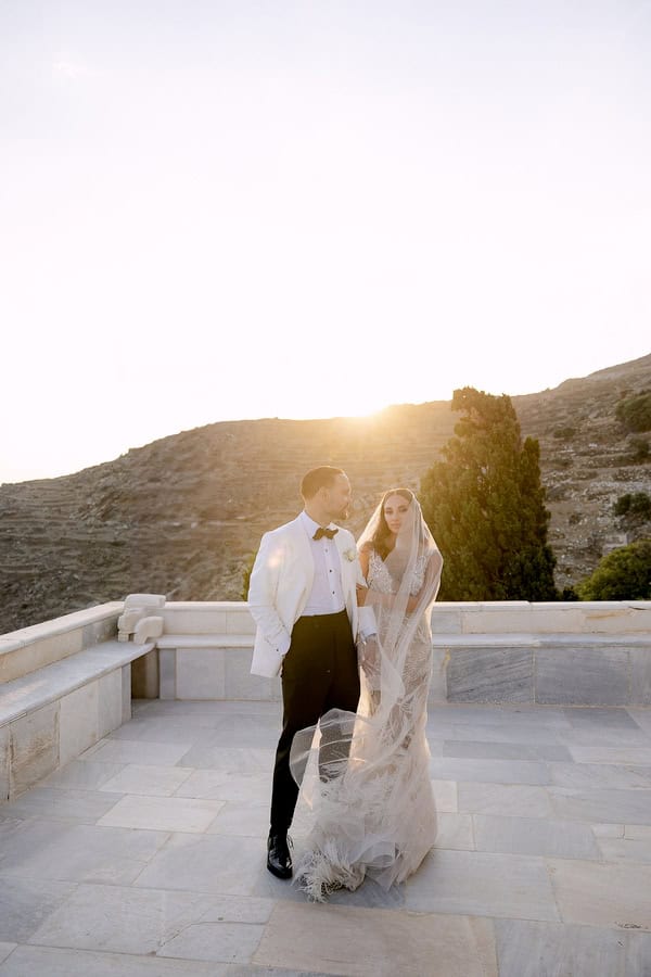 Elegant Summer Wedding Tinos White Details