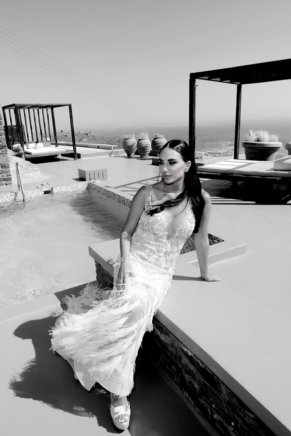 Elegant Summer Wedding Tinos White Details