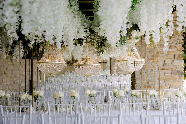 Elegant Summer Wedding Tinos White Details