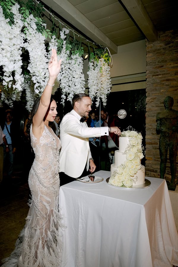 Elegant Summer Wedding Tinos White Details
