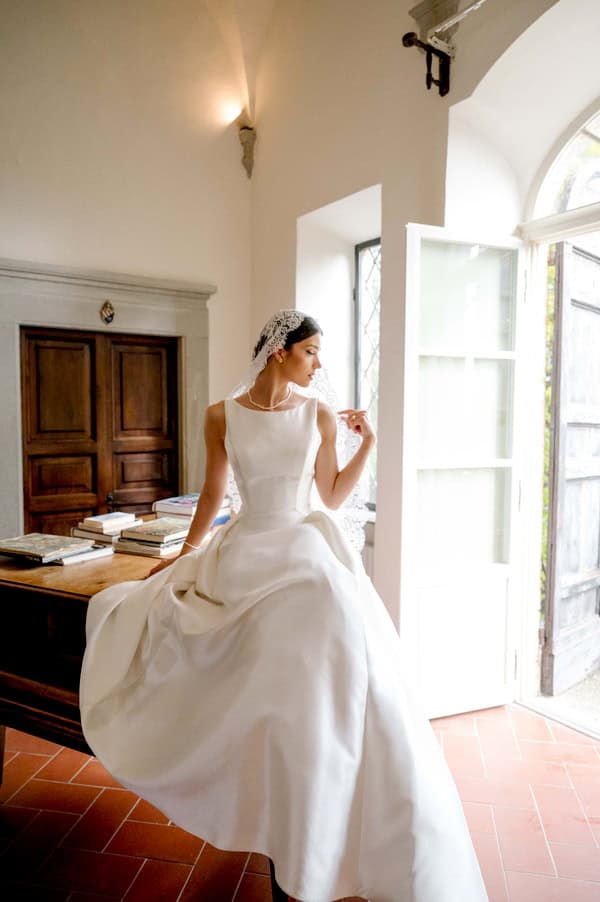 Elegant Wedding White Blooms Next Day Tuscany