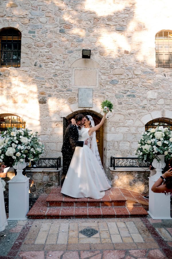 Elegant Wedding White Blooms Next Day Tuscany