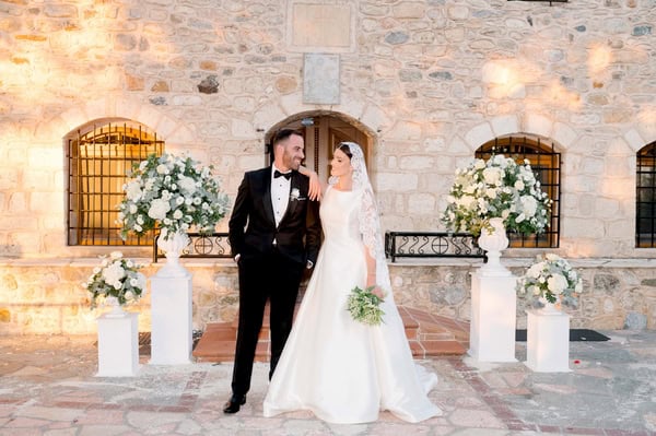 Elegant Wedding White Blooms Next Day Tuscany