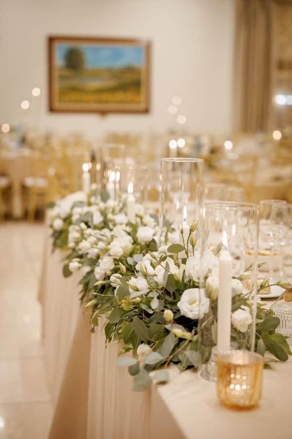 Fall Wedding Romantic Flowers