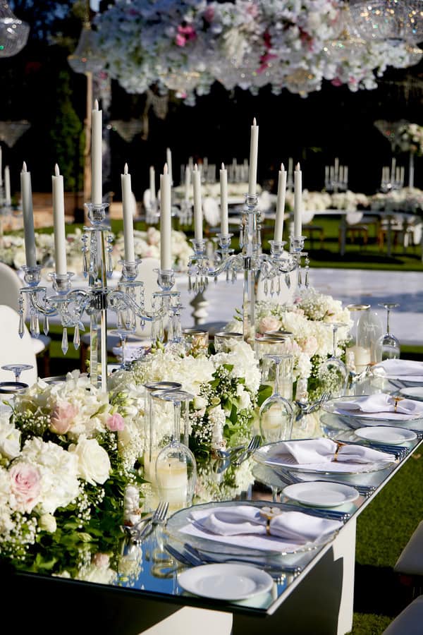 Luxury Summer Wedding Floral Arches
