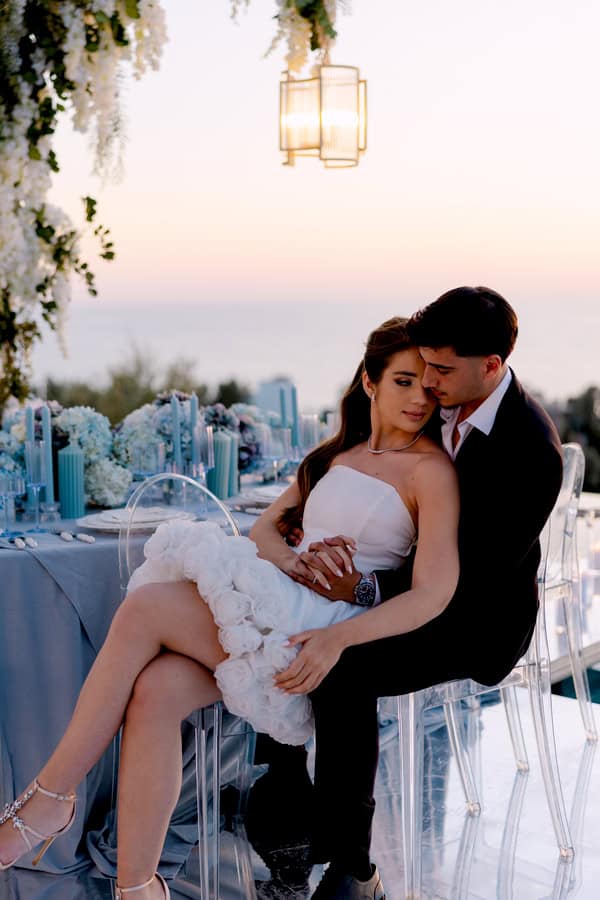 Modern Edgy Styled Shoot Cyprus With Luscious Florals