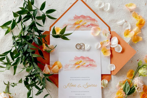 Romantic Beachside Styled Shoot Naxos Pastel Flowers