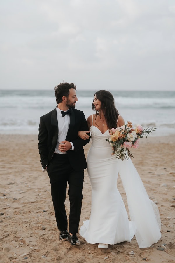 Romantic Destination Wedding Earthy Rose Tones