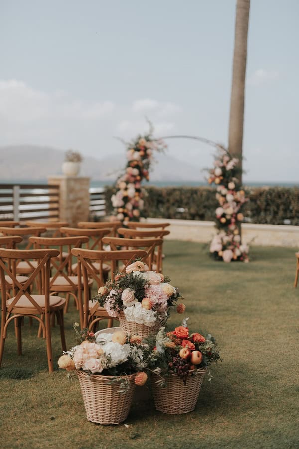 Romantic Destination Wedding Earthy Rose Tones