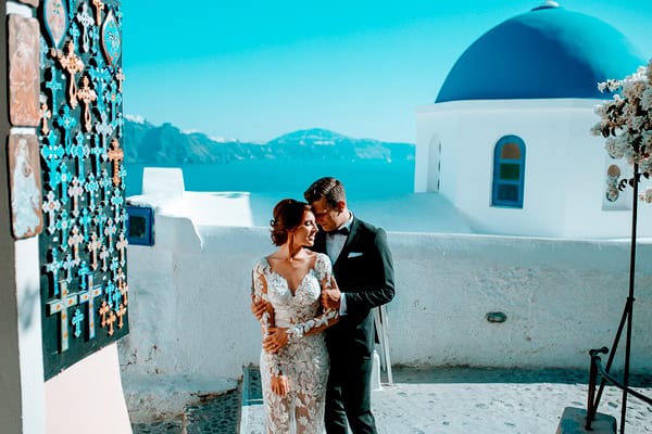 Romantic Fall Wedding Ktima Elena Santorini Next Day