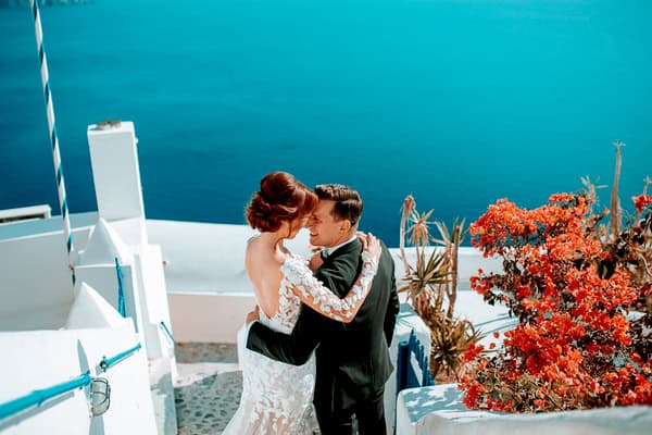 Romantic Fall Wedding Ktima Elena Santorini Next Day