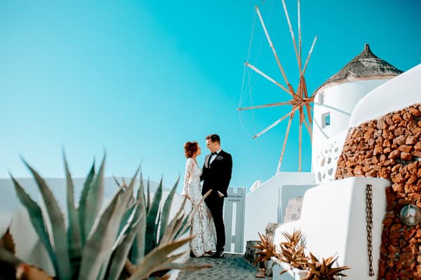 Romantic Fall Wedding Ktima Elena Santorini Next Day
