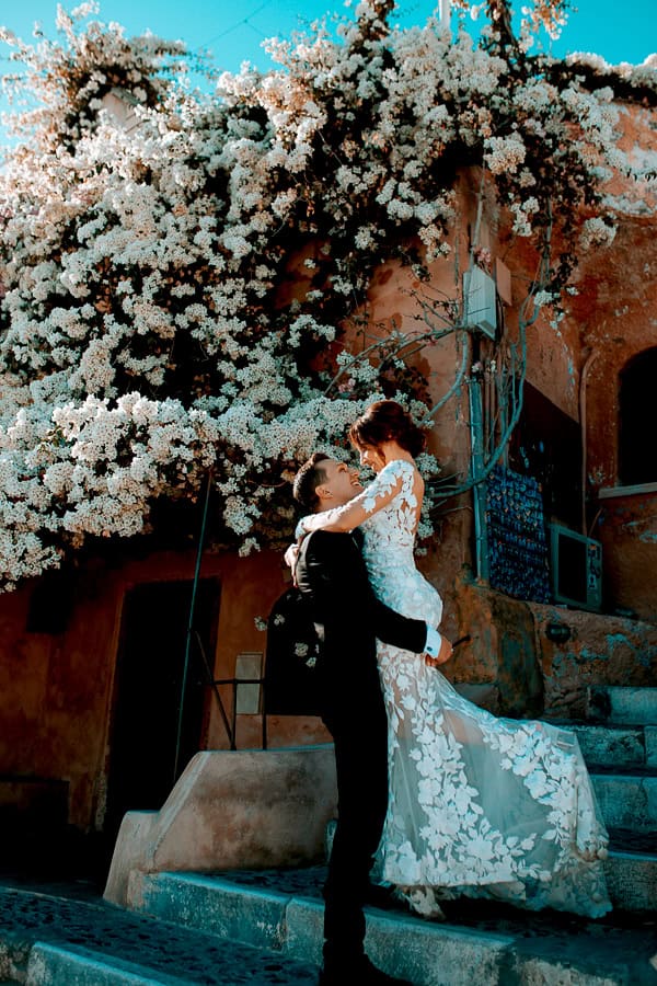 Romantic Fall Wedding Ktima Elena Santorini Next Day