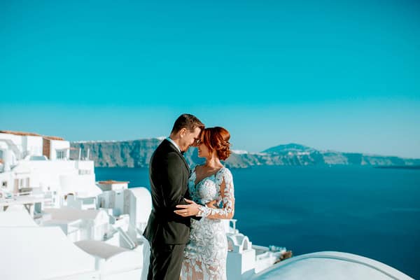 Romantic Fall Wedding Ktima Elena Santorini Next Day