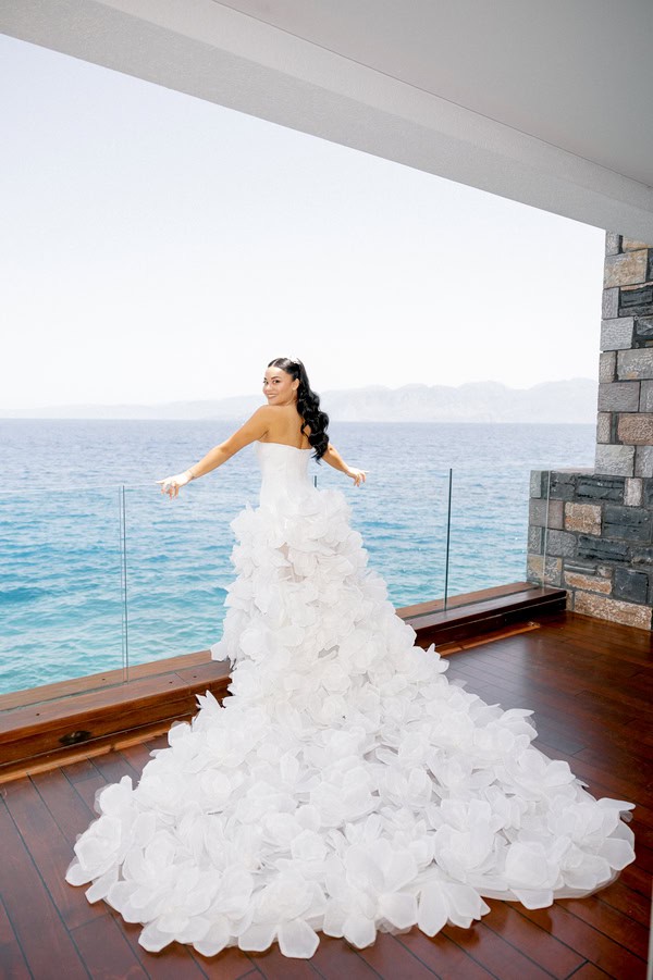 Romantic Seaside Wedding Filled With Florals