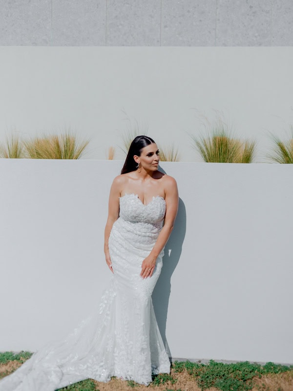 Romantic Summer Wedding White Dusty Pink Details