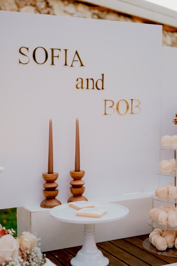 Romantic Summer Wedding White Dusty Pink Details