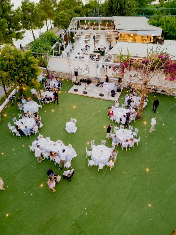Romantic Summer Wedding White Dusty Pink Details