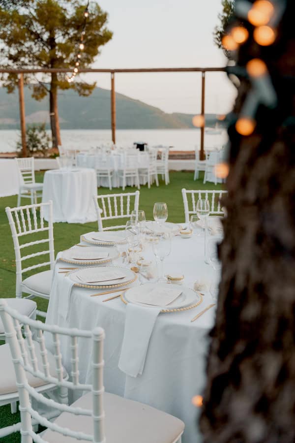 Romantic Summer Wedding White Dusty Pink Details