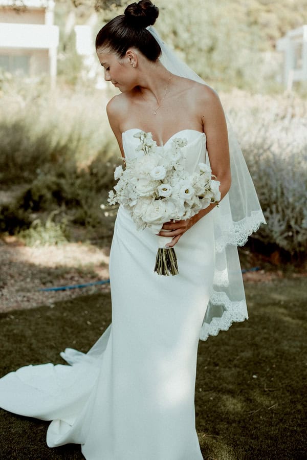 Romantic Summer Wedding White Florals