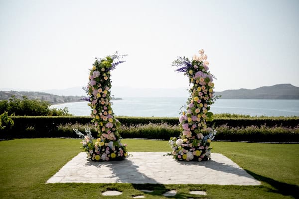 Romantic Wedding Chania Secret Garden Pastel Tones