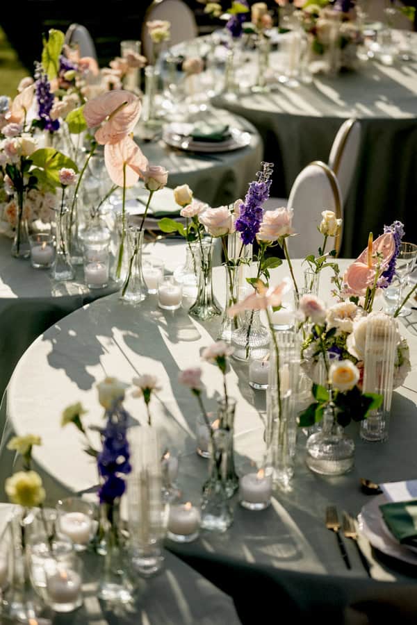 Romantic Wedding Chania Secret Garden Pastel Tones