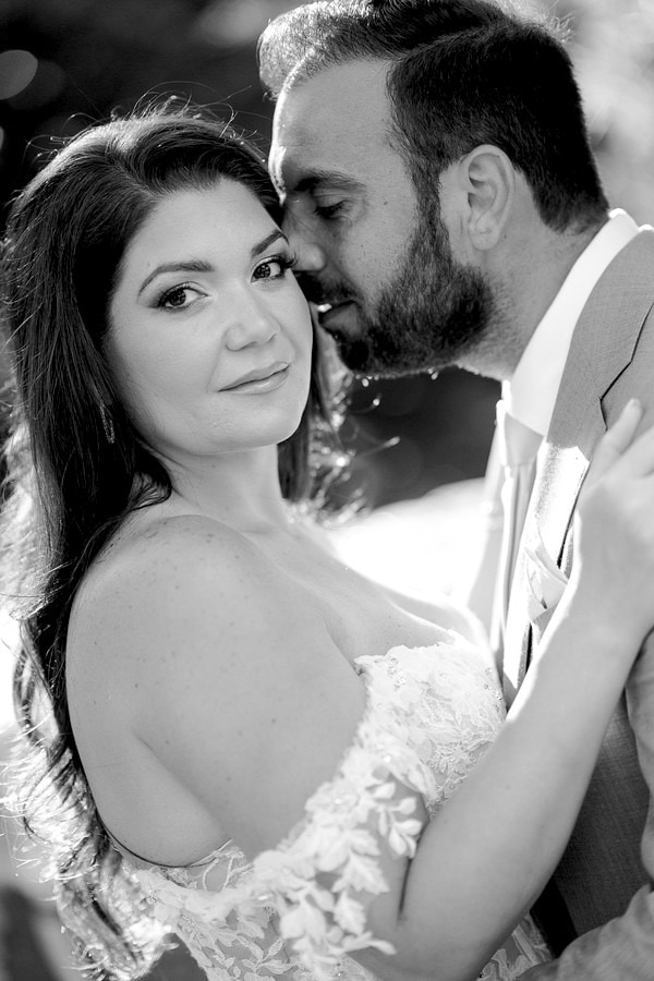 Romantic White Island Wedding