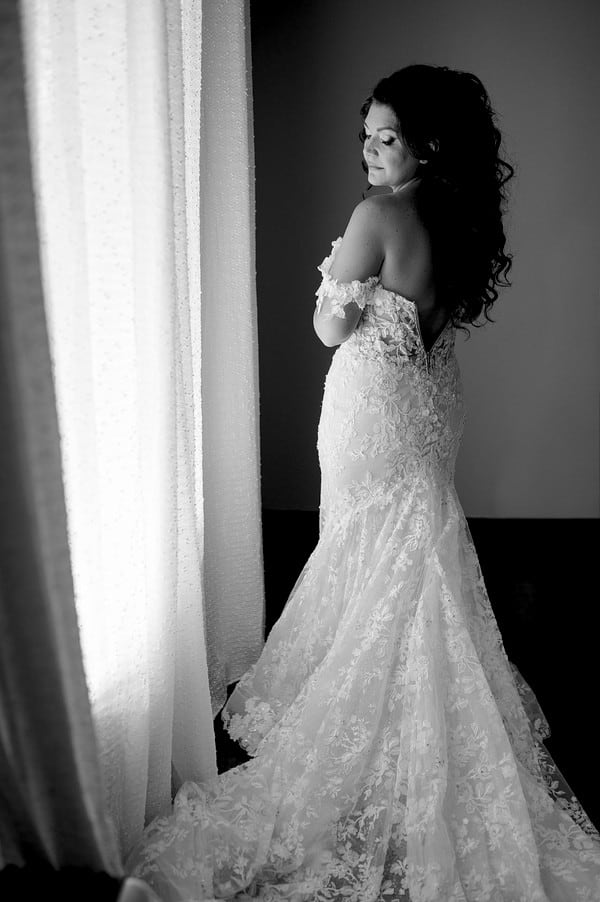 Romantic White Island Wedding