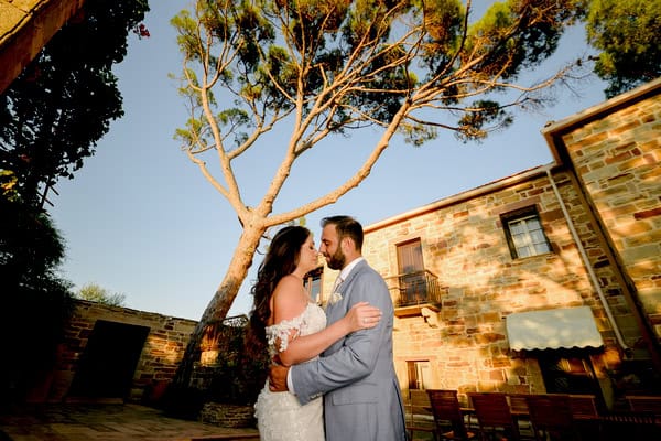 Romantic White Island Wedding