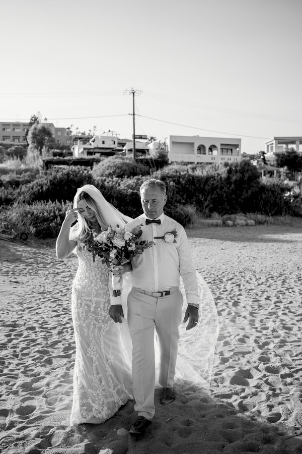 Rustic Chic Wedding By The Sea Rhodes
