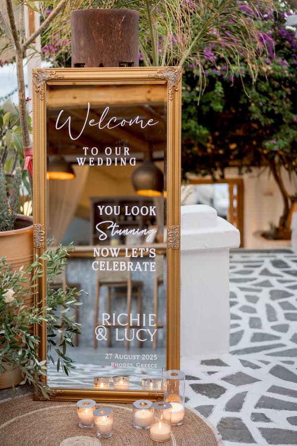 Rustic Chic Wedding By The Sea Rhodes