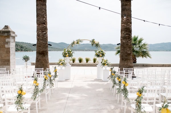 Summer Destination Wedding Lesvos Citrus Vibes