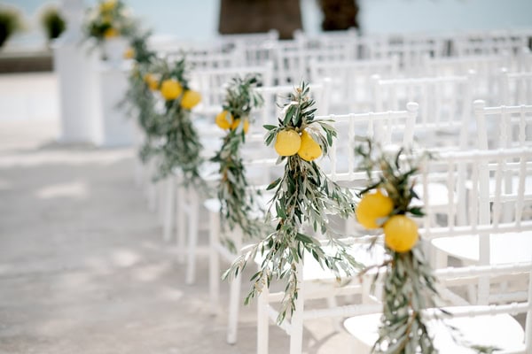 Summer Destination Wedding Lesvos Citrus Vibes